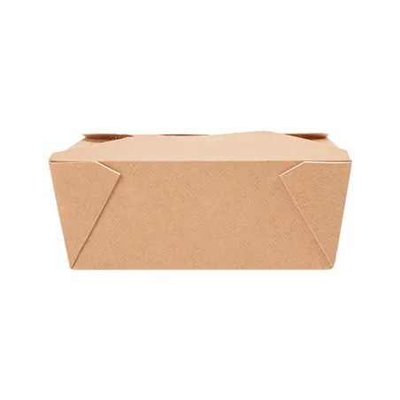 BOÎTES AMÉRICAINES MICRO-ONDABLES THEPACK 1350 ML 15,2x12,1x6,5 CM NATUREL CARTON NANO-MICRO + PP (300 UNITÉ)